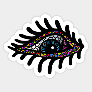 The eye - Look & see Sticker